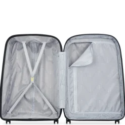 Belmont Plus - 4-Rollen-Trolley recycelt 76 cm erw. (zink blau)