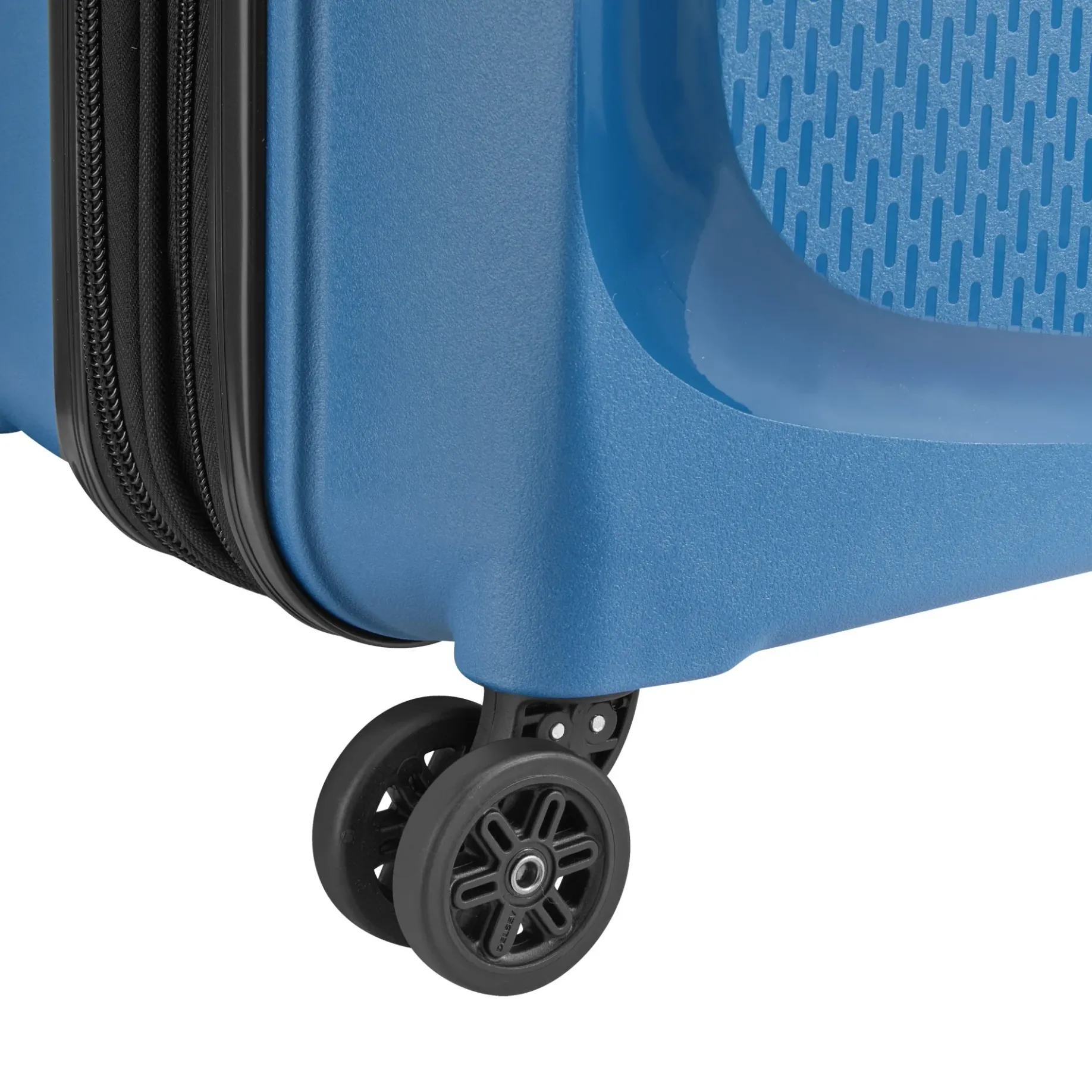 Belmont Plus - 4-Rollen-Trolley recycelt 76 cm erw. (zink blau)