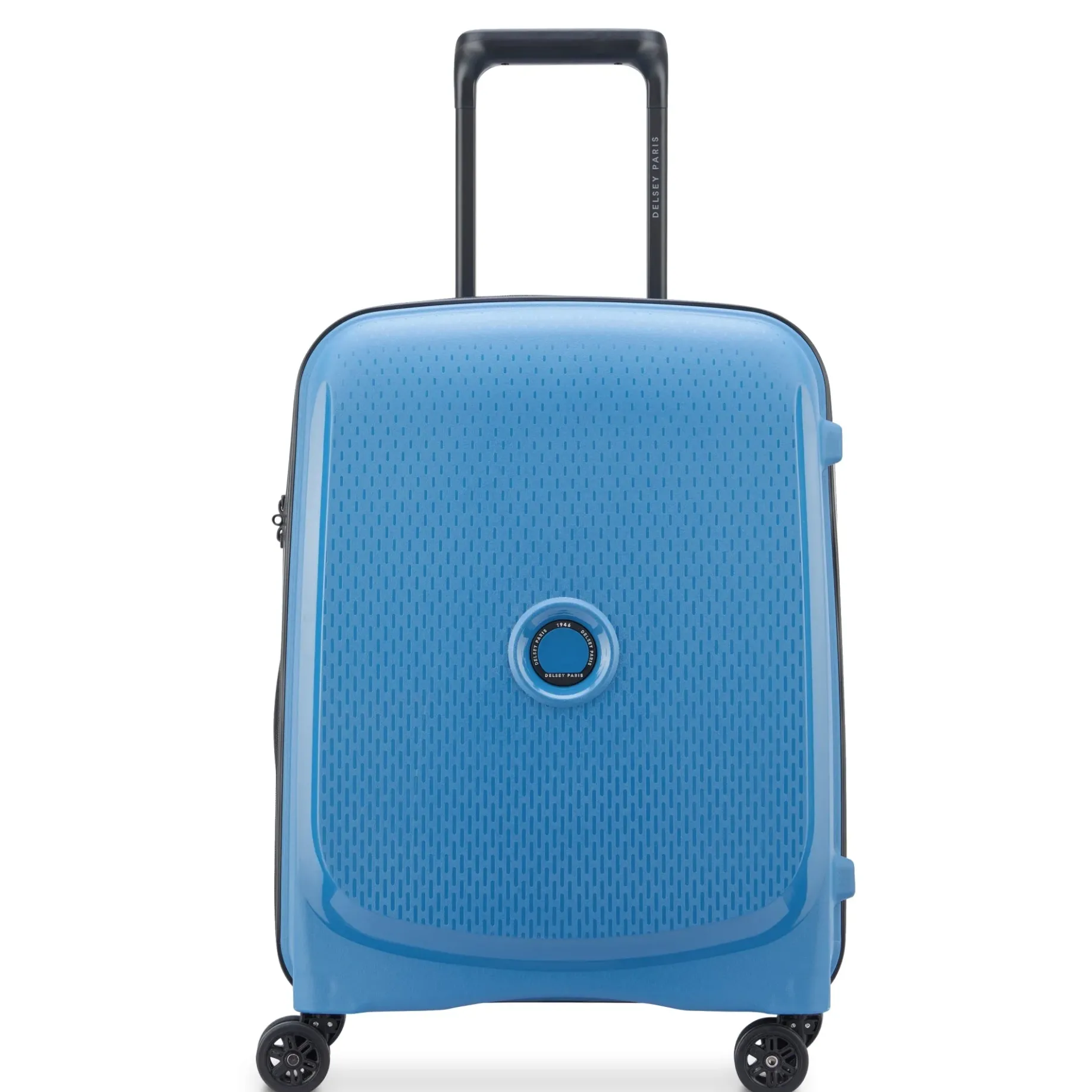 Belmont Plus Slim Line - 4-Rollen-Kabinentrolley 55 cm (zink blau)