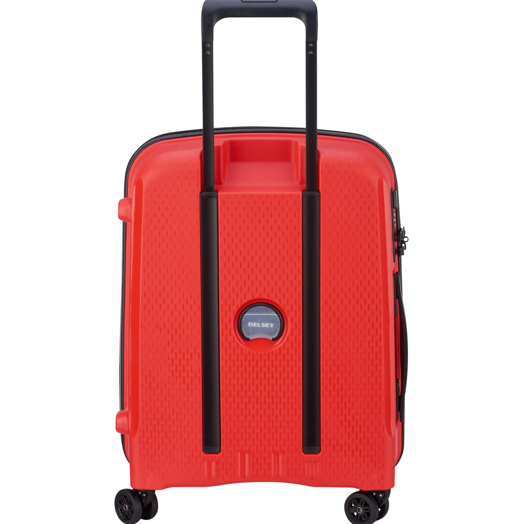 Belmont Plus Slim Line - 4-Rollen-Kabinentrolley recycelt 55 cm (orange)