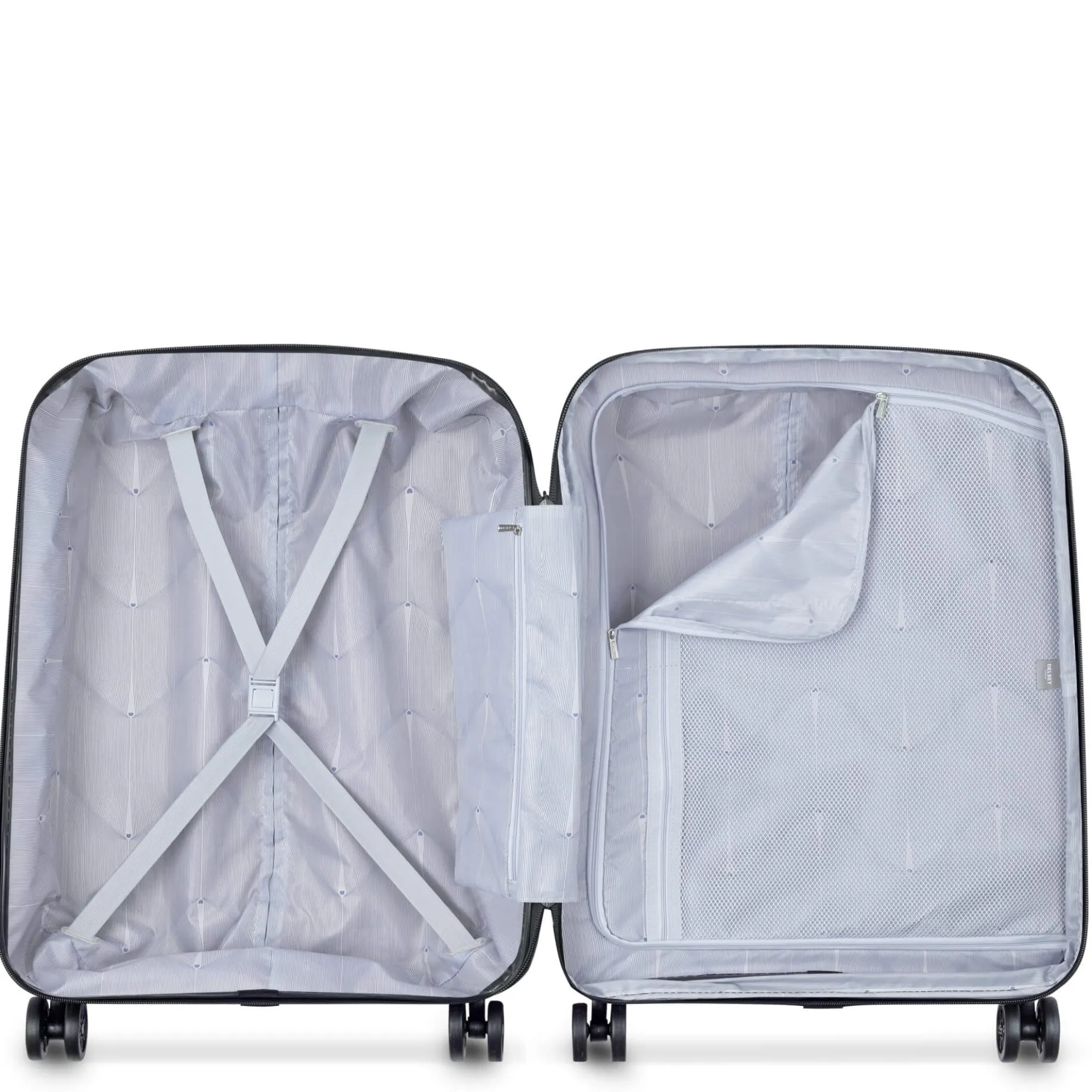 Belmont Plus Slim Line - 4-Rollen-Kabinentrolley recycelt 55 cm (orange)