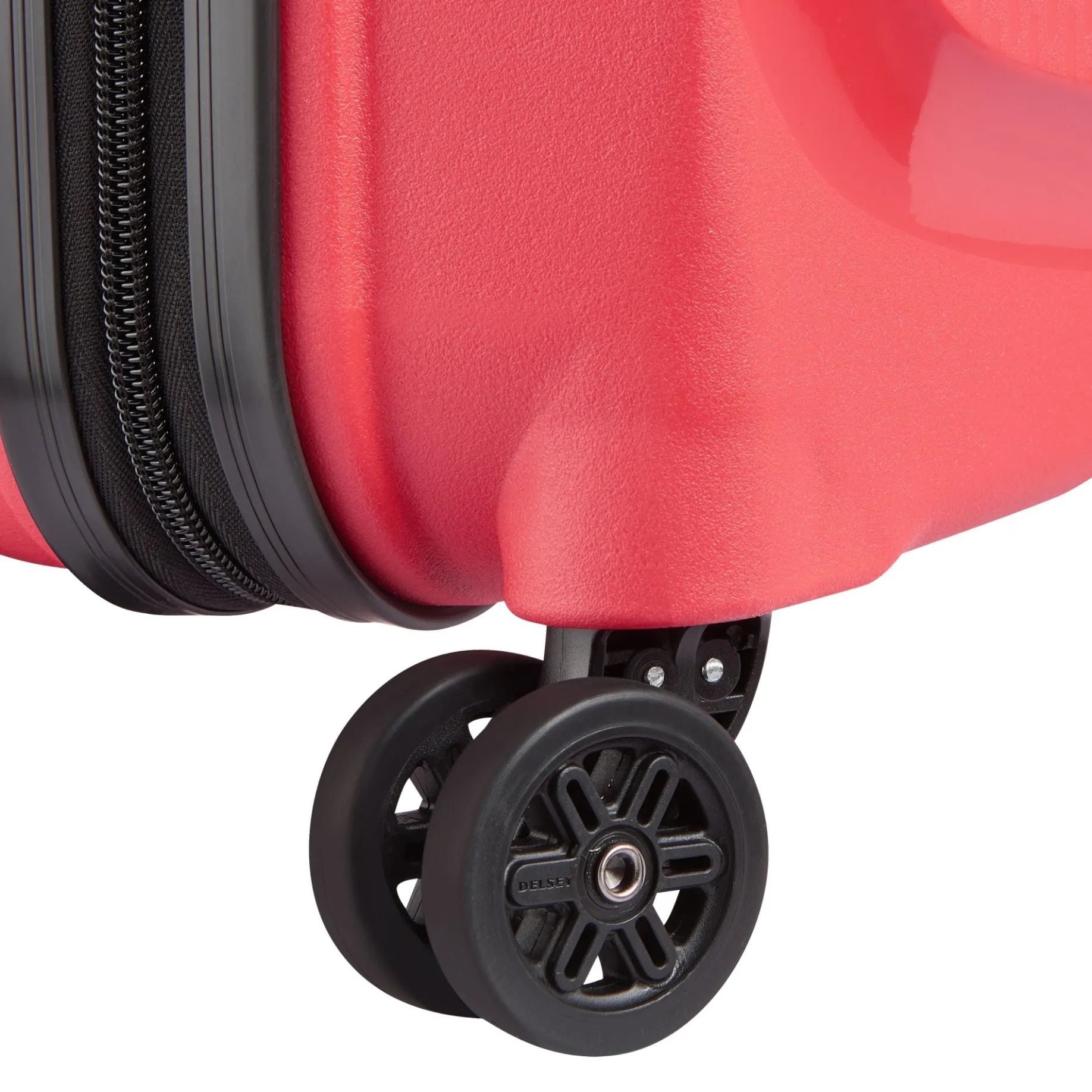 Belmont Plus Slim Line - 4-Rollen-Kabinentrolley recycelt 55 cm (orange)
