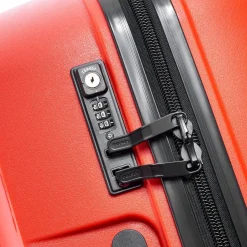 Belmont Plus Slim Line - 4-Rollen-Kabinentrolley 55 cm (rot)