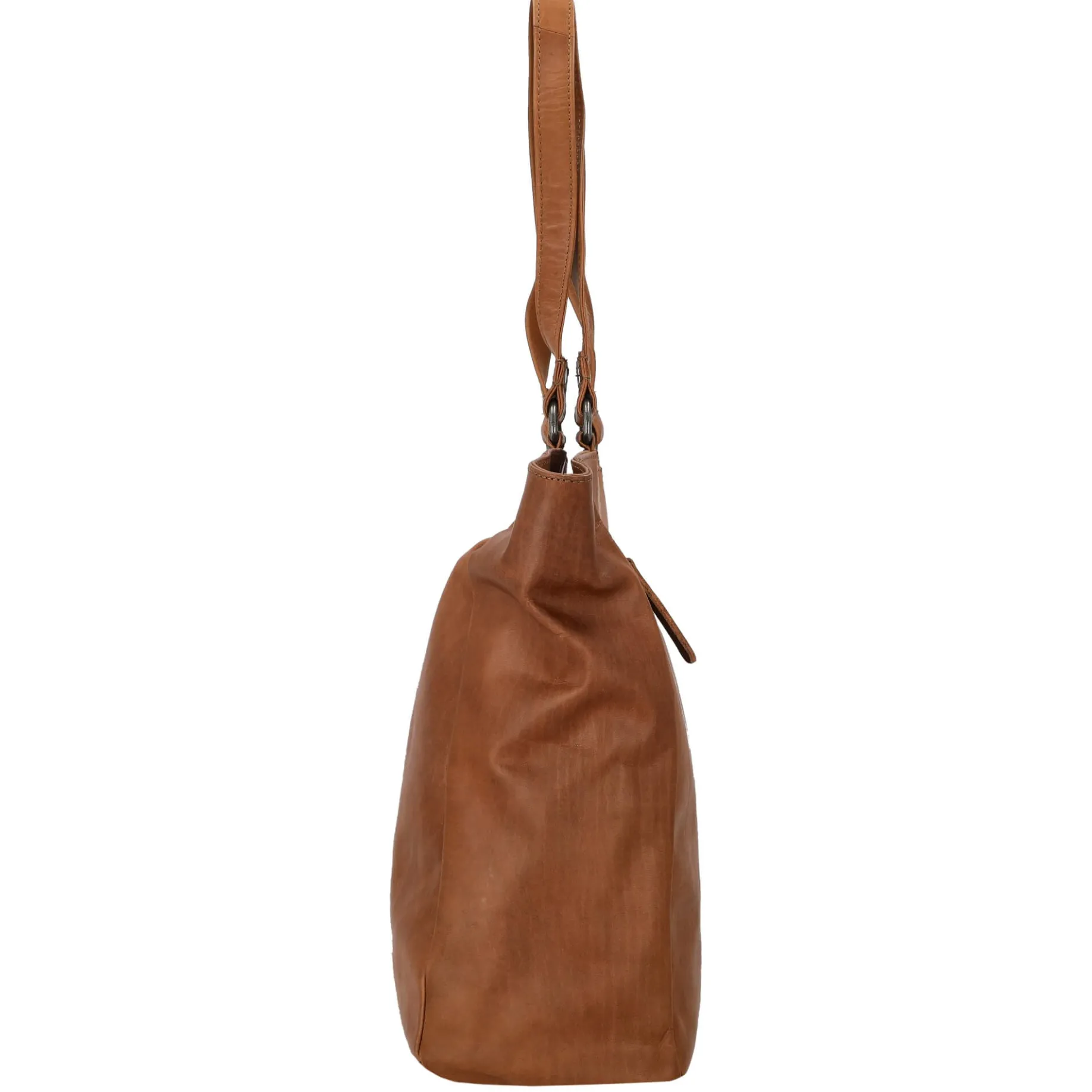 Berlin - Shopper 15.4" L Leder 28 cm (cognac)