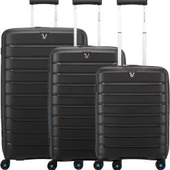 B-Flying Neon - 4-Rollen Trolley Set 3tlg. (nero)
