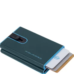 Blue Square - Kreditkartenetui 11cc 10 cm RFID (green grey)