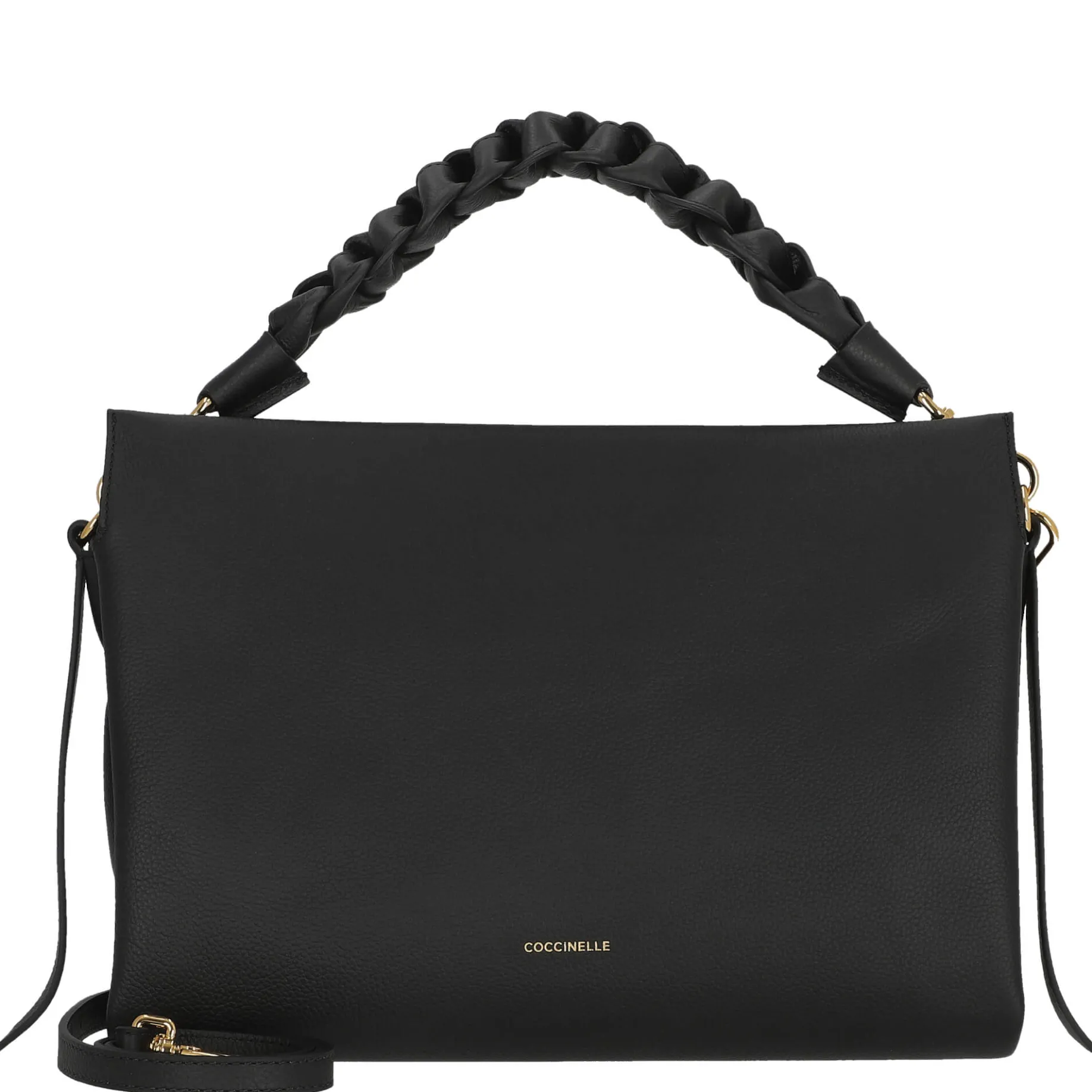 Boheme Grana Double - Henkeltasche 33 cm (noir/cuir)