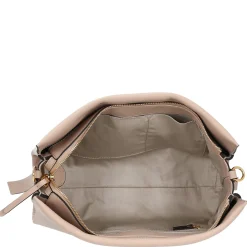 Boheme Grana Double - Henkeltasche 33 cm (rosette/warm taupe)