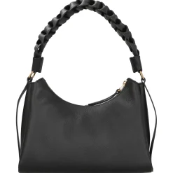 Boheme Grana Double - Schultertasche S 30 cm (noir/cuir)