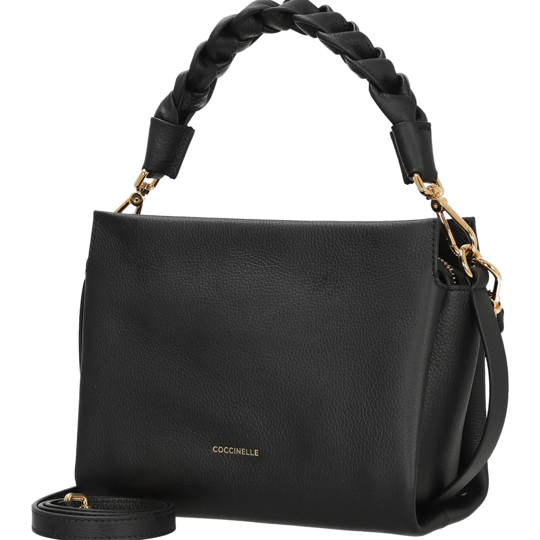 Boheme Grana Double - Umhängetasche 23 cm (noir/cuir)