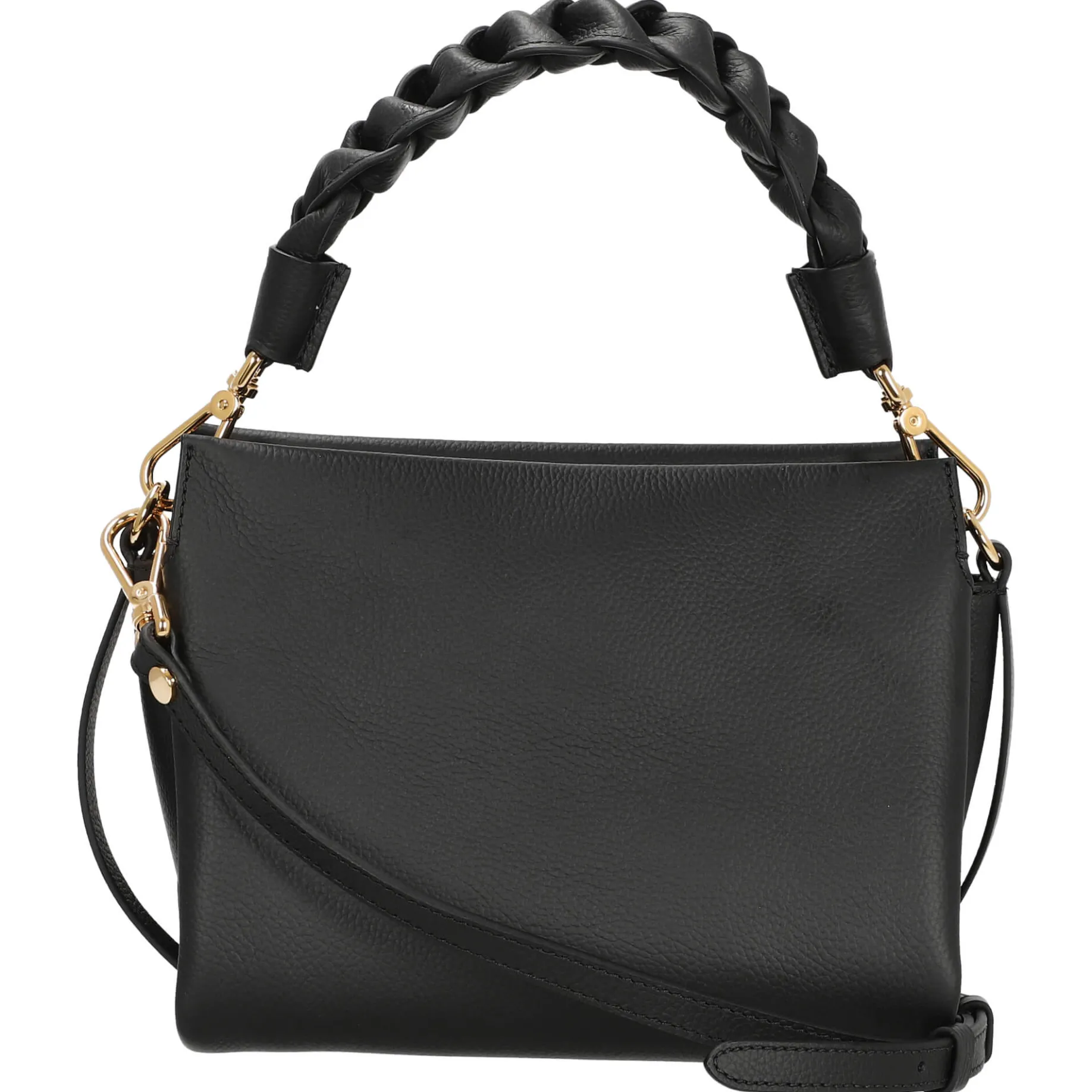 Boheme Grana Double - Umhängetasche 23 cm (noir/cuir)