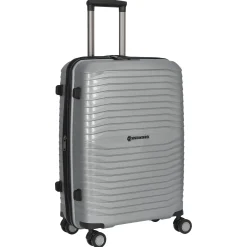 Bright+ - 4-Rollen-Trolley 66 cm M erw. (silver)