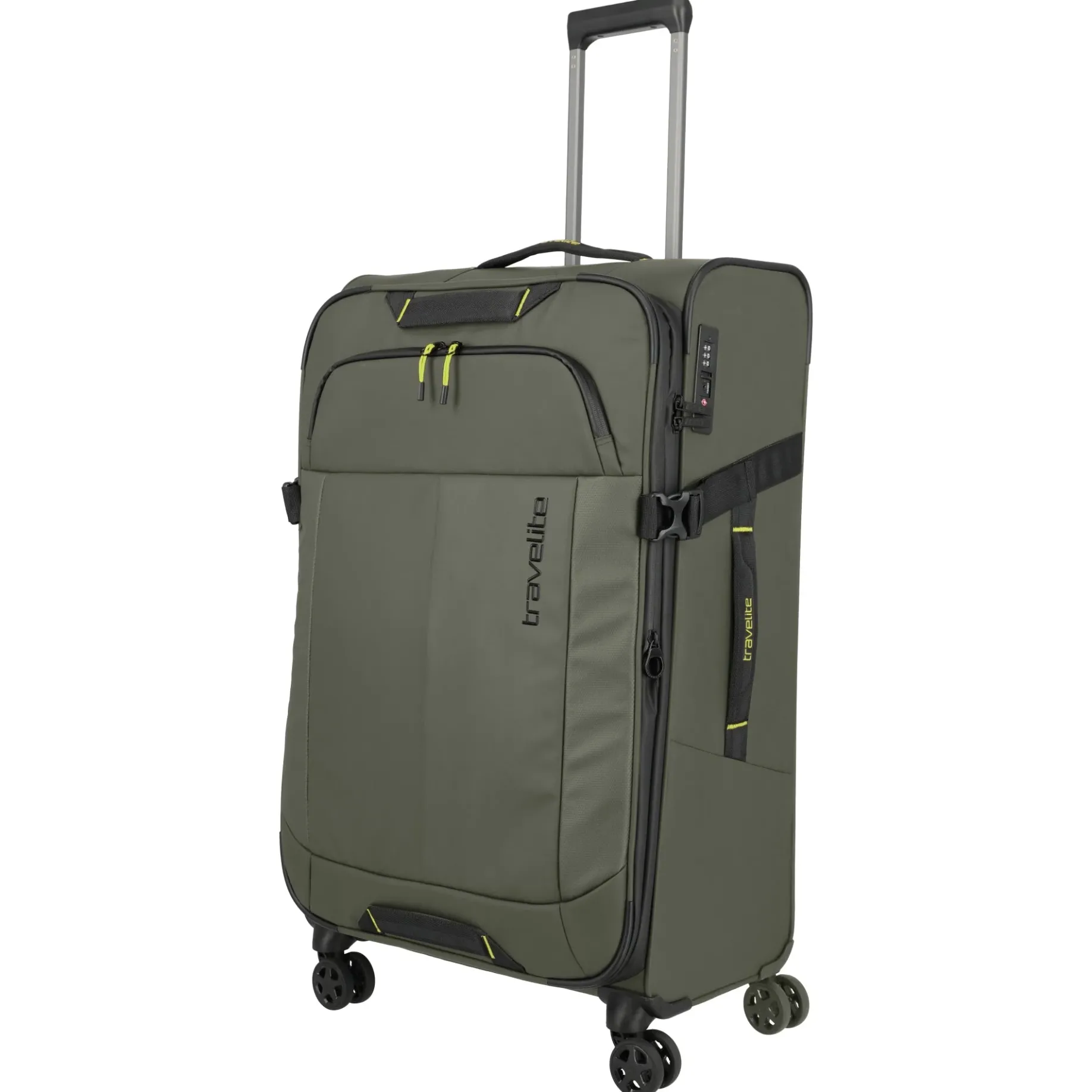 Briize - 4-Rollen-Trolley L 78 cm erw. (khaki)