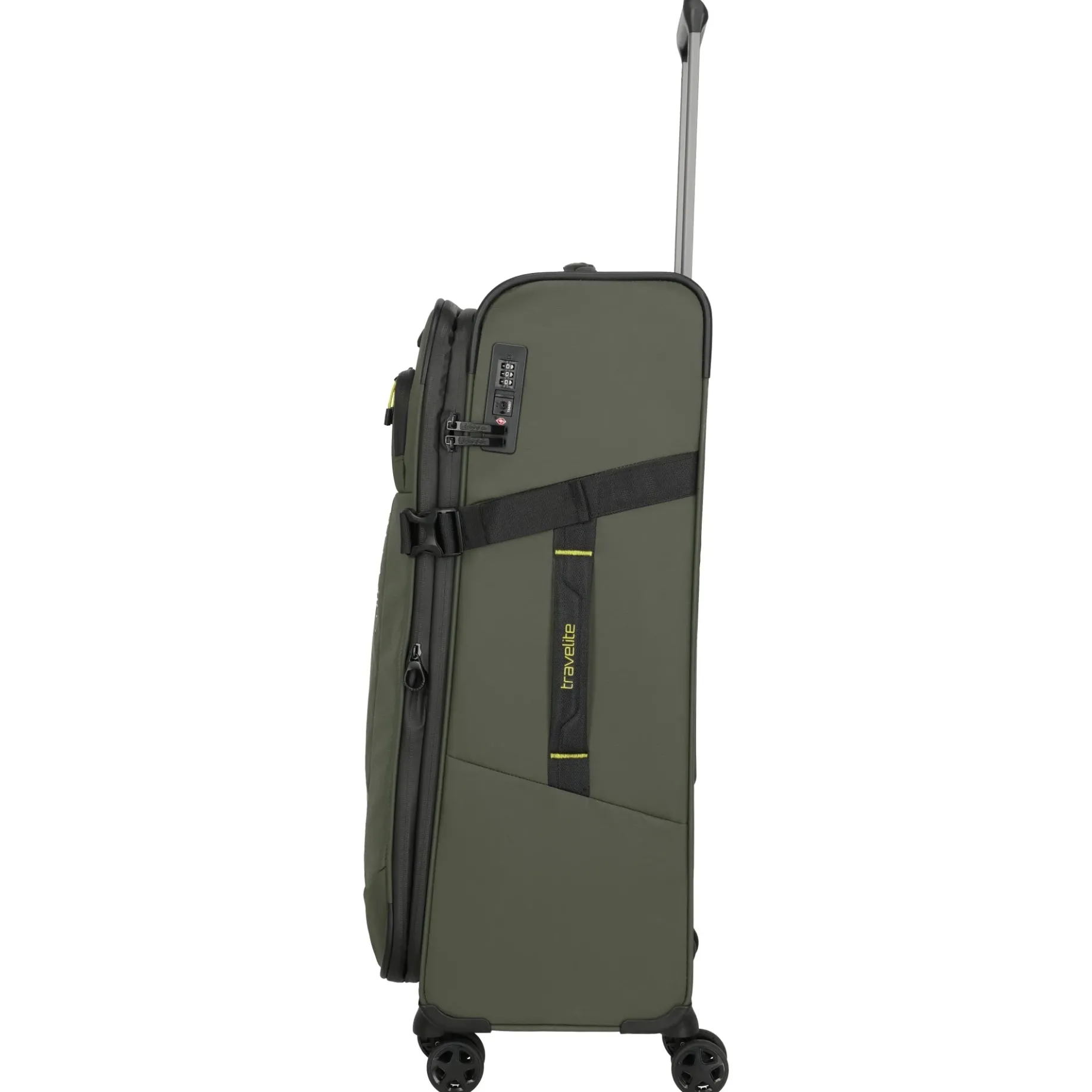 Briize - 4-Rollen-Trolley L 78 cm erw. (khaki)