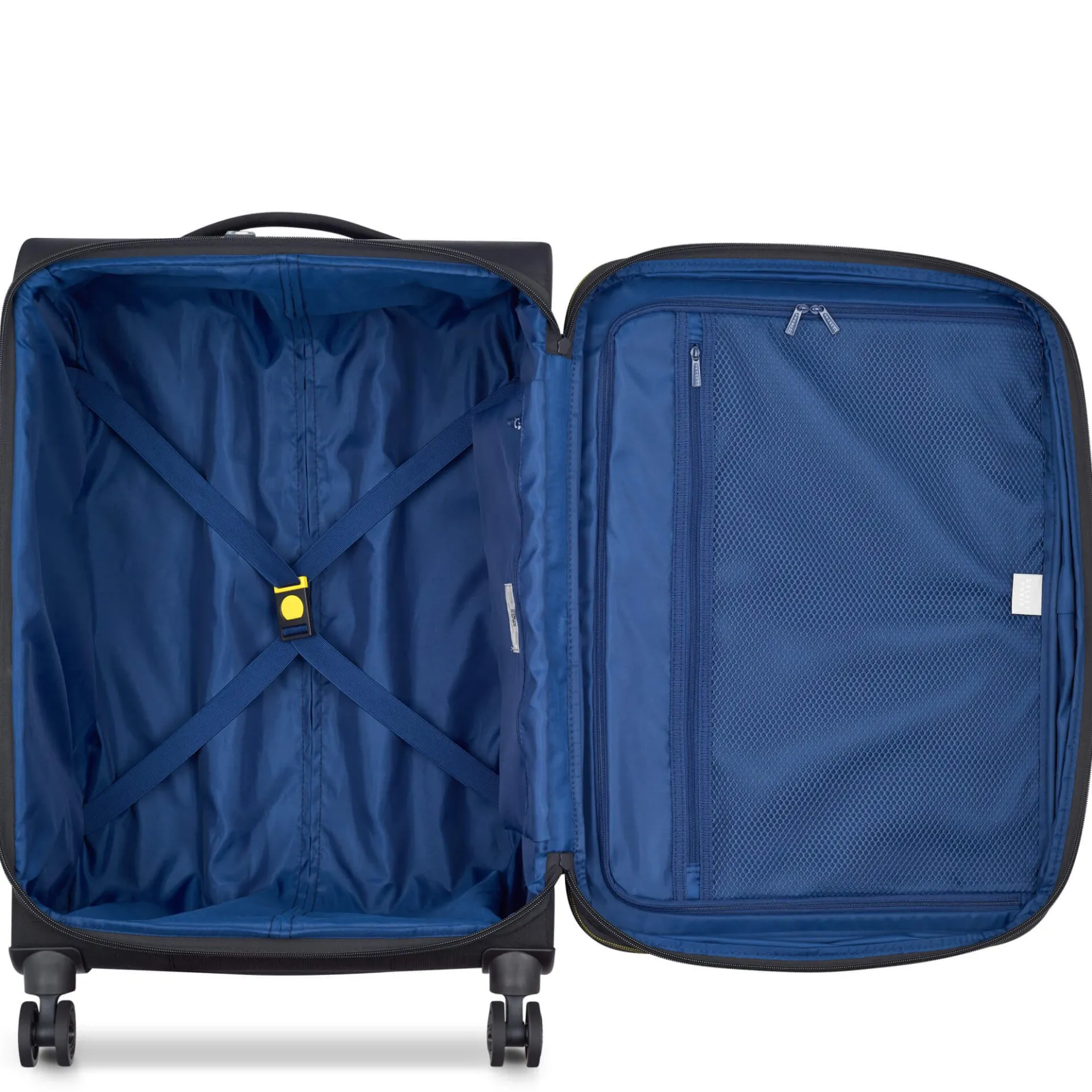 Brochant 3 - 4-Rollen-Trolley M 67 cm erw. (tief schwarz)