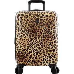 Brown Leopard - 4-Rollen-Kabinentrolley S 53 cm erw. (brown leopard)