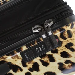 Brown Leopard - 4-Rollen-Trolley L 76 cm erw. (brown leopard)