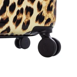 Brown Leopard - 4-Rollen-Trolley L 76 cm erw. (brown leopard)