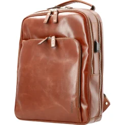 Buddy - Businessrucksack 13" 41 cm USB (cognac)