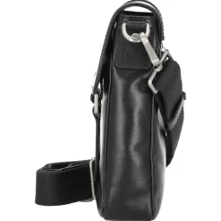 Buddy - Schultertasche S 23 cm Büffelleder (schwarz)