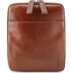 Buddy - Schultertasche XS 16 cm Büffelleder (cognac)