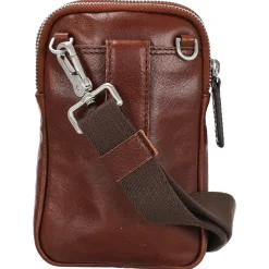 Buddy - Umhängetasche 19 cm (cognac)