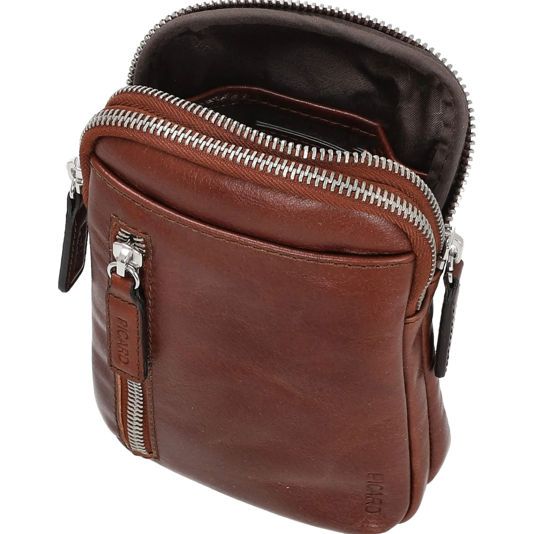 Buddy - Umhängetasche 19 cm (cognac)