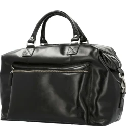 Buddy Weekender 26 - Reisetasche 44 cm Büffelleder (schwarz)