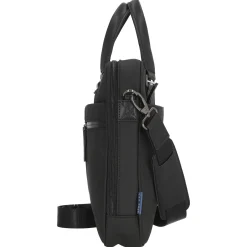 Business Line - Aktentasche 40 cm Leder (schwarz)