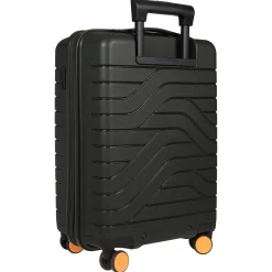 BY Ulisse - 4-Rollen-Kabinentrolley mit Vortasche 55 cm erw. USB (olive)