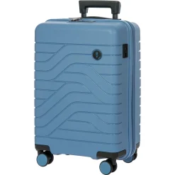 BY Ulisse - 4-Rollen-Kabinentrolley 55 cm  erw. (grey blue)