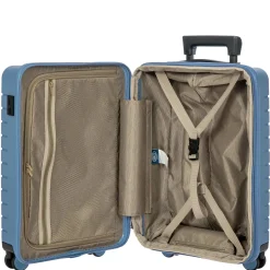 BY Ulisse - 4-Rollen-Kabinentrolley 55 cm  erw. (grey blue)
