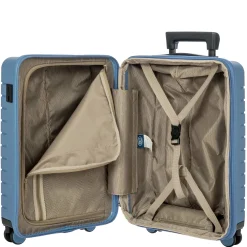 BY Ulisse - 4-Rollen-Kabinentrolley 55 cm  erw. (grey blue)