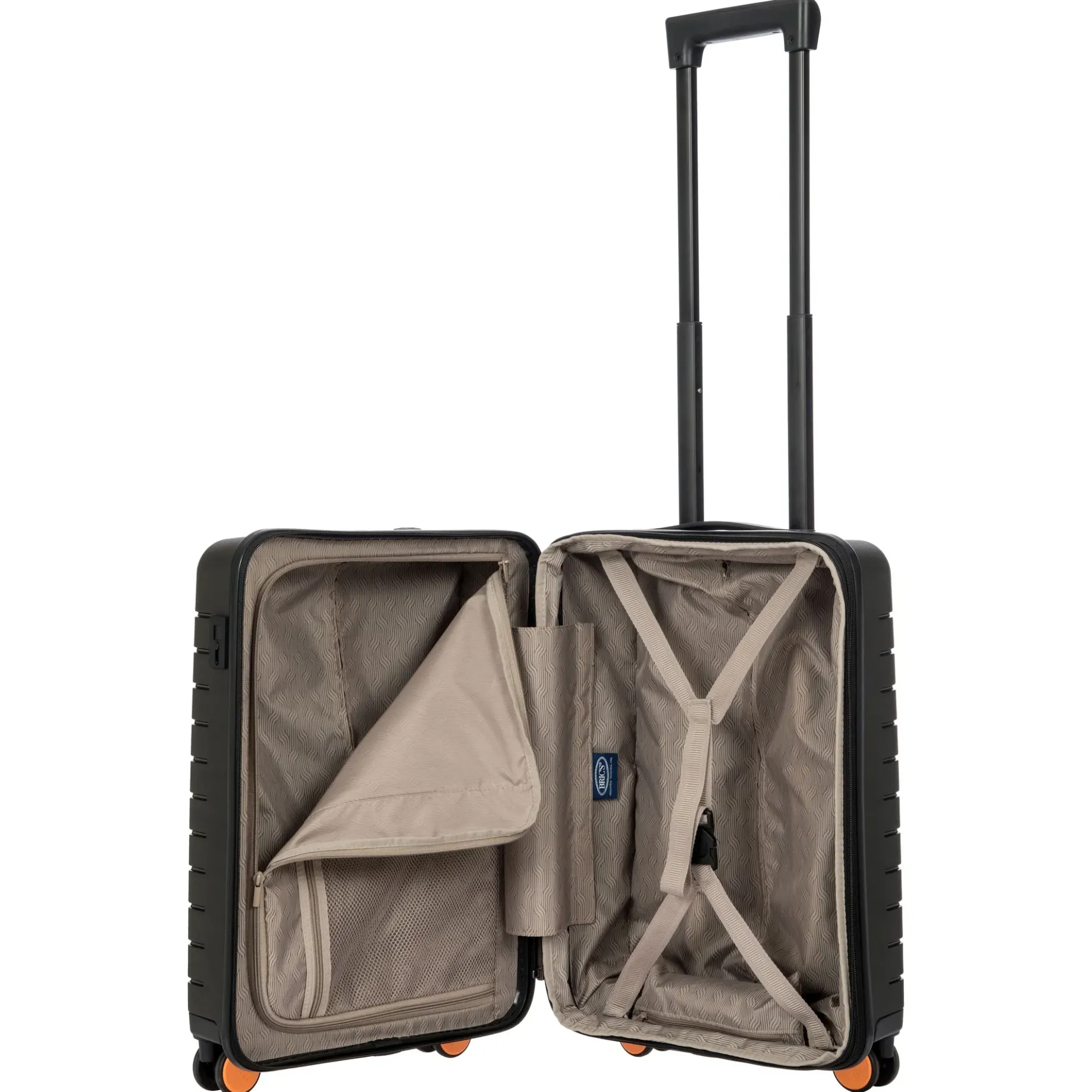 BY Ulisse - 4-Rollen-Kabinentrolley 55 cm erw. (olive)