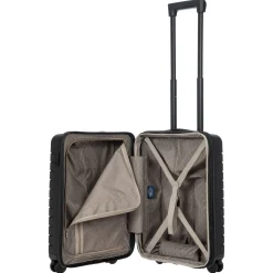 BY Ulisse - 4-Rollen-Kabinentrolley 55 cm erw. (black)