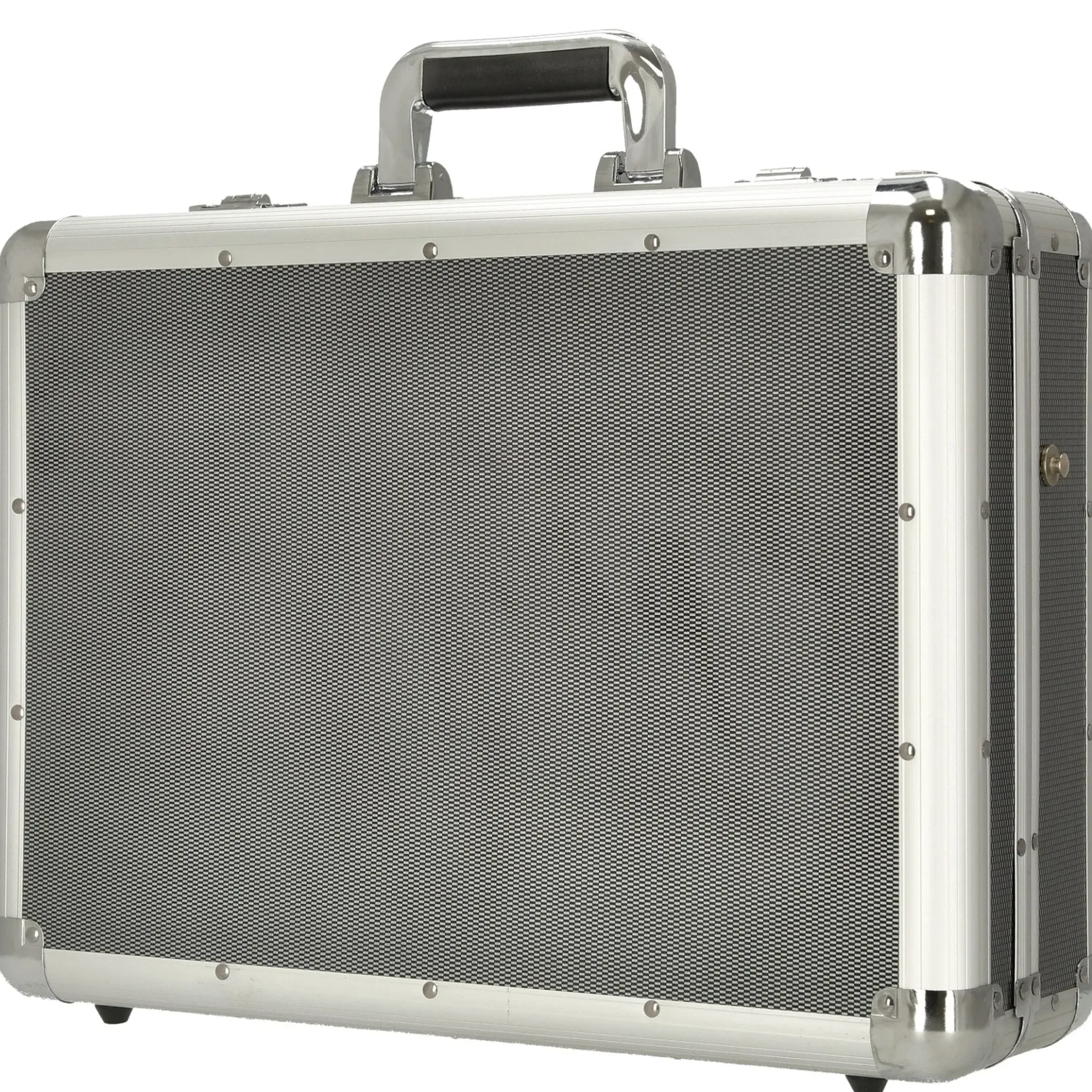 C-1 - Aktenkoffer 17" 45.5 cm (silber-carbon)