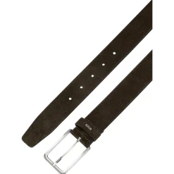 Calils - Gürtel mit Dornschließe 3.5 cm (dark brown, 100)