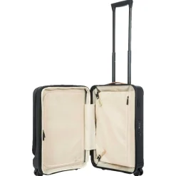 Capri - 4-Rollen-Kabinentrolley mit Vortasche 55 cm (black)