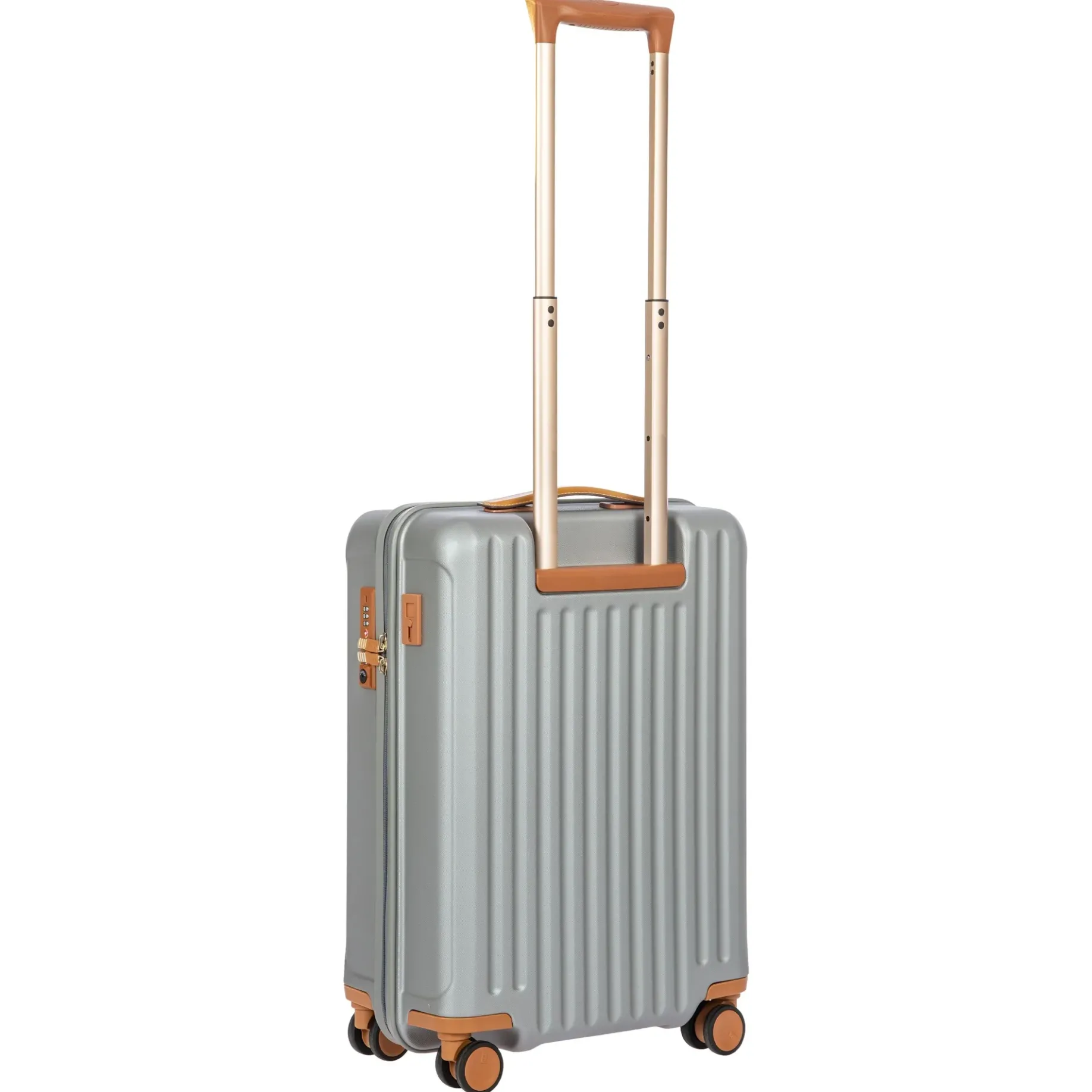 Capri - 4-Rollen-Trolley mit USB-Anschluss 55 cm (silver)