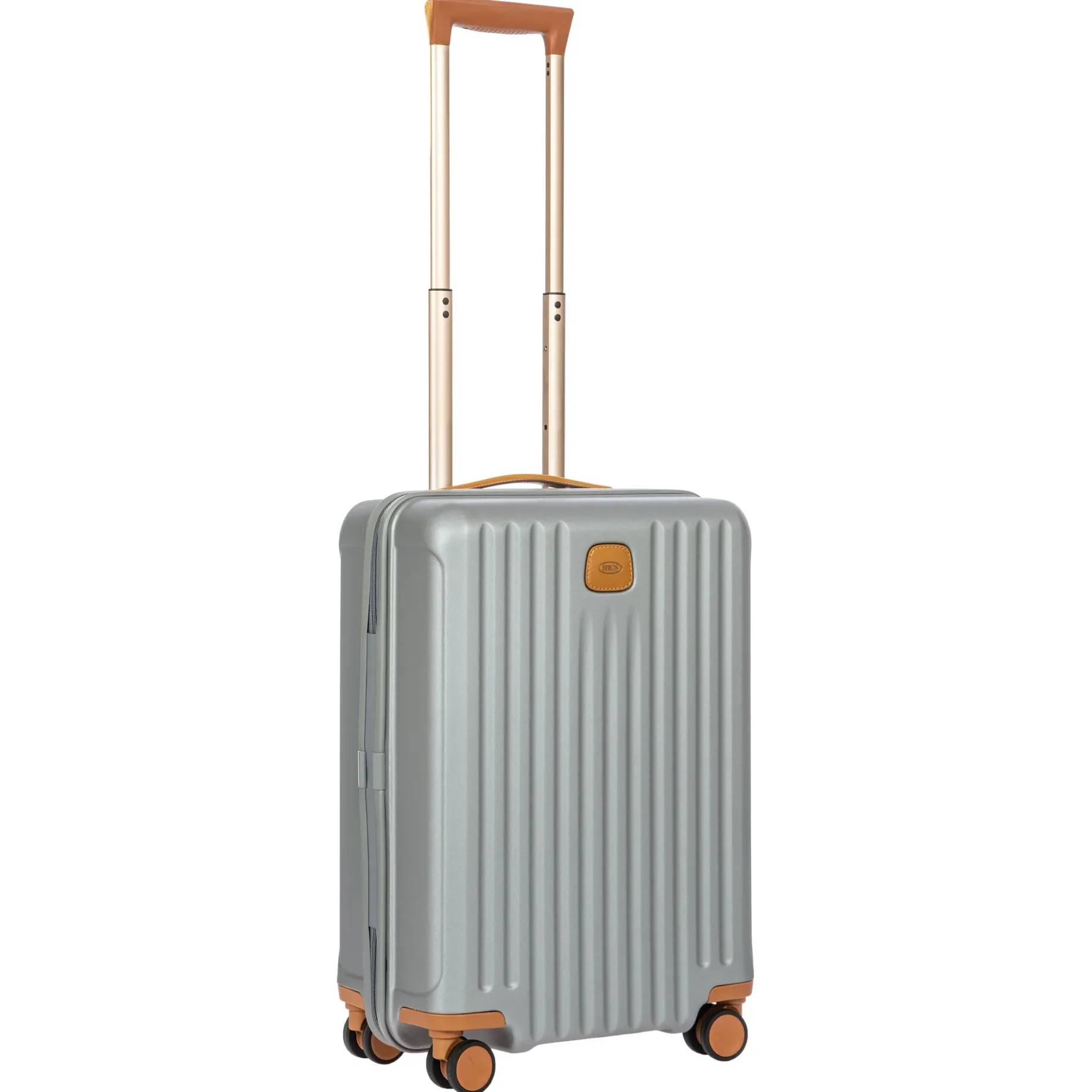 Capri - 4-Rollen-Trolley mit USB-Anschluss 55 cm (silver)