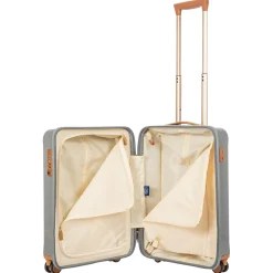 Capri - 4-Rollen-Trolley mit USB-Anschluss 55 cm (silver)