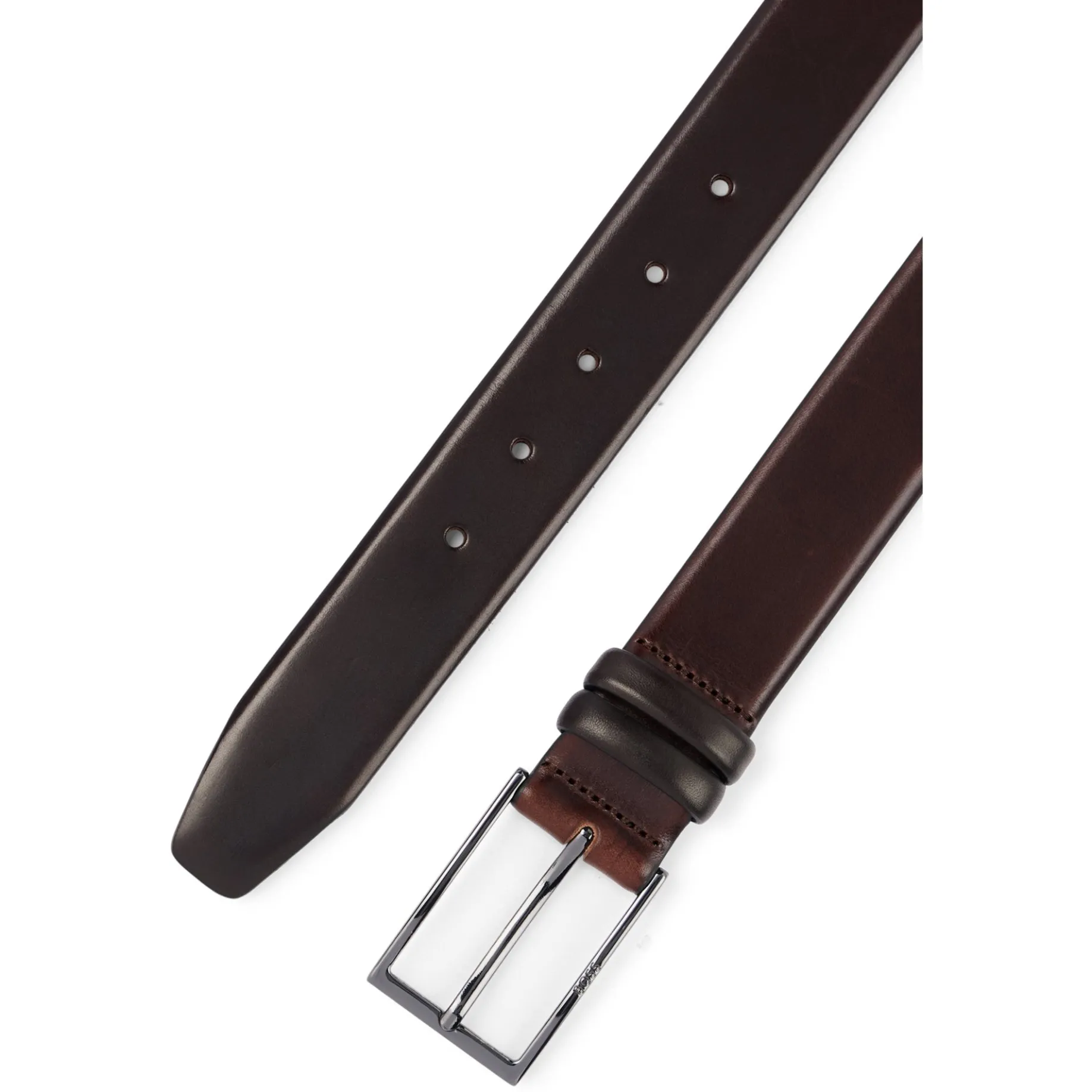 Carmello - Ledergürtel 3.5 cm (dark brown, 110)