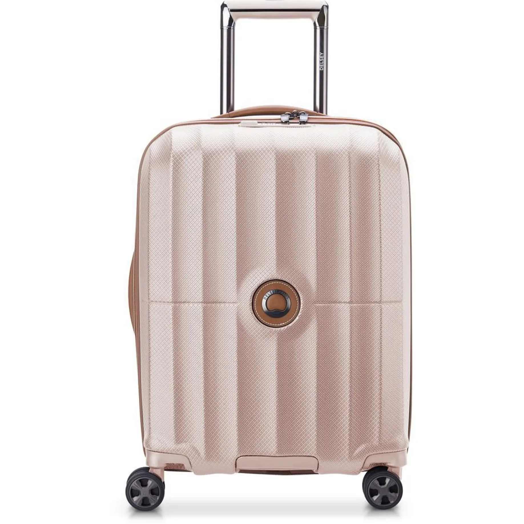 Carrousel - 4-Rollen-Kabinentrolley Slim line 55 cm (pink)