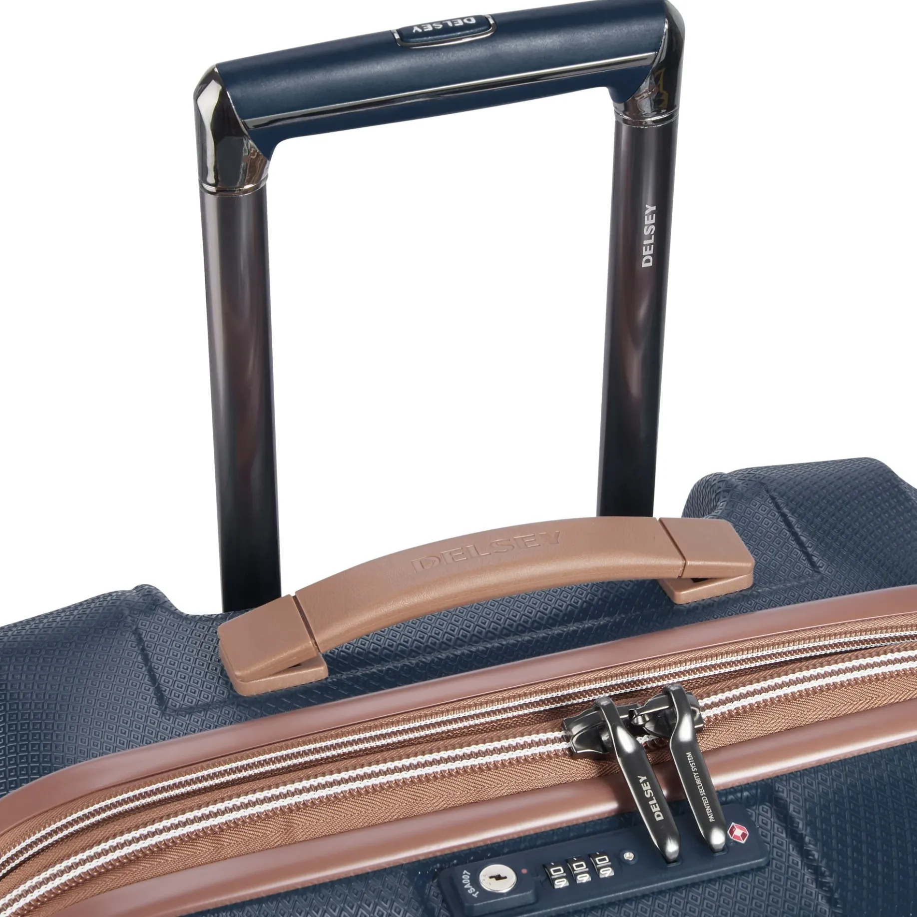 Carrousel - 4-Rollen-Trolley 67 cm erw. (marineblau)