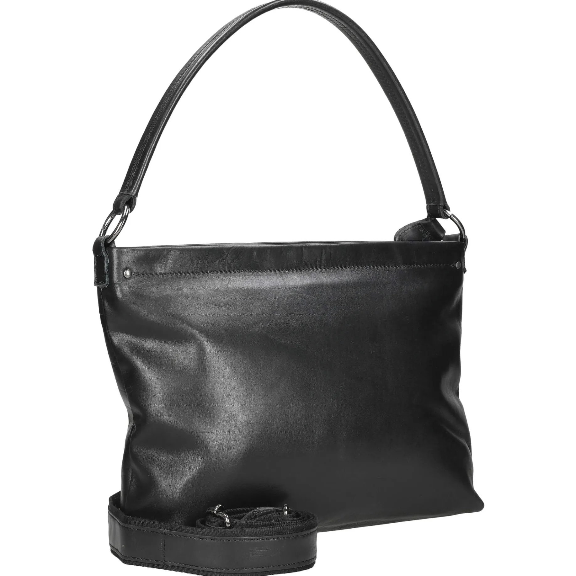 Caugio - Schultertasche 32 cm (schwarz)