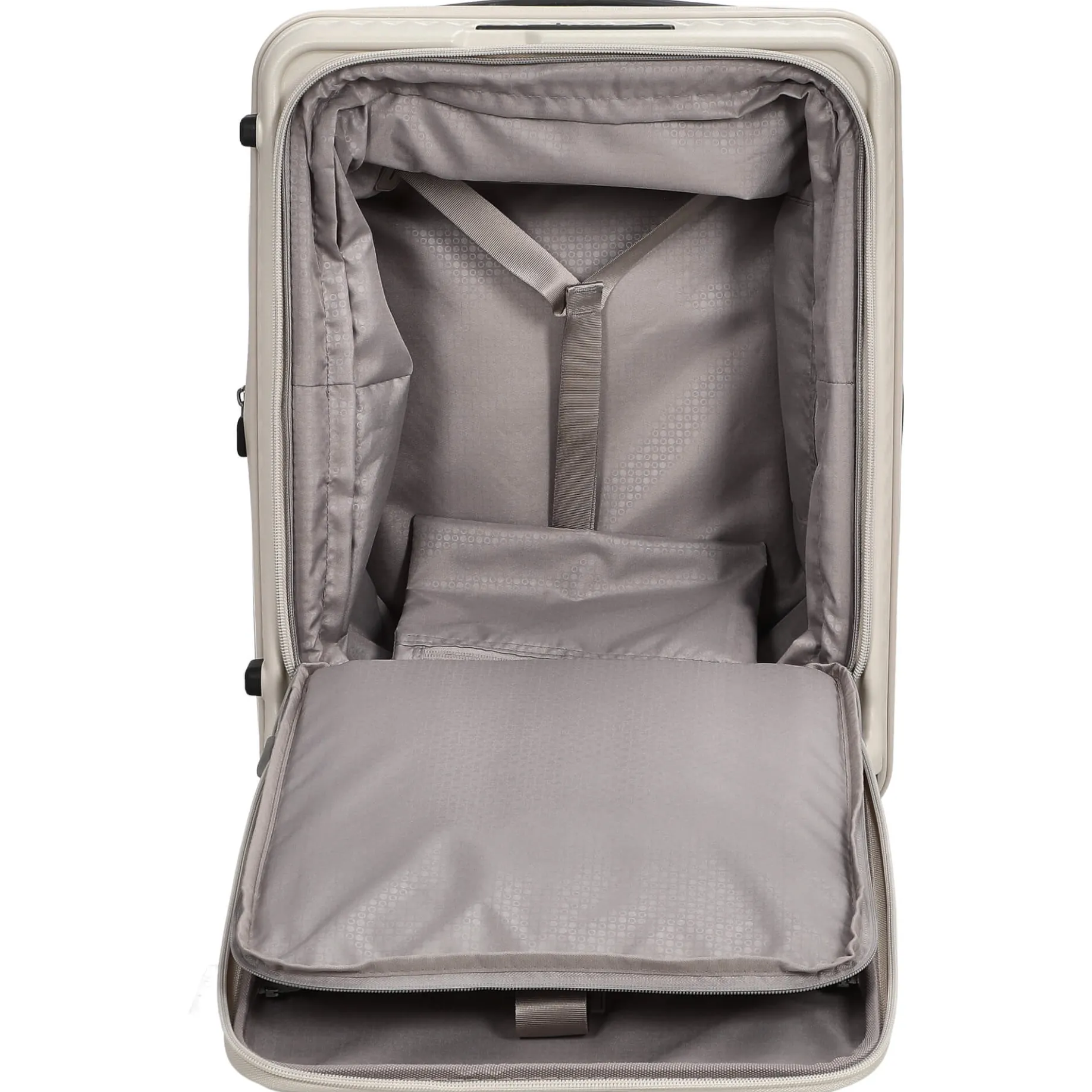Celestra FA - 4-Rollen-Kabinentrolley 14" S 55 cm erw. USB (white sand)