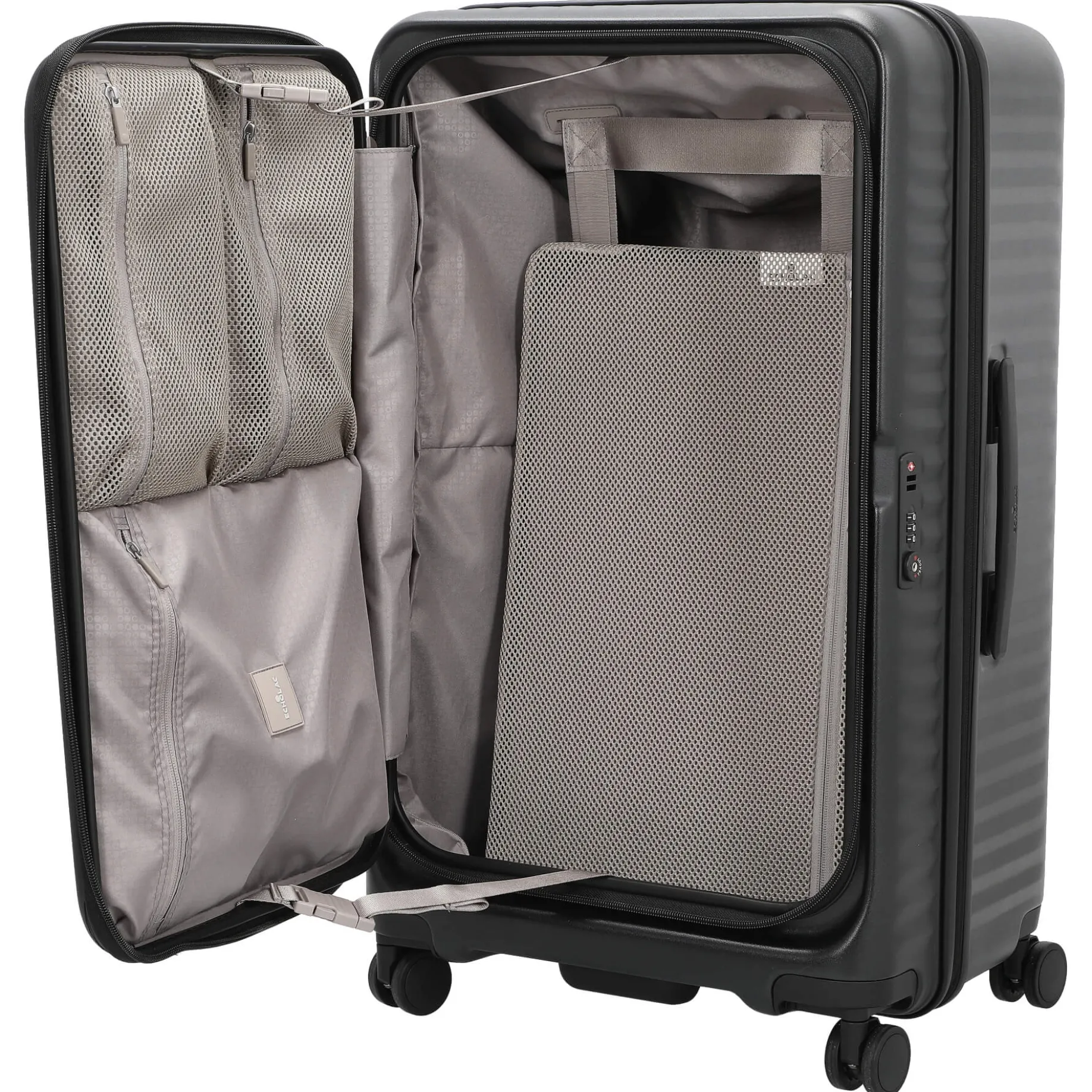 Celestra SuperTrunk XT - 4-Rollen-Trolley 75 cm erw. (black)