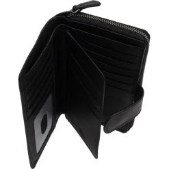 Charlotte - Geldbörse 16cc 16 cm RFID (black)