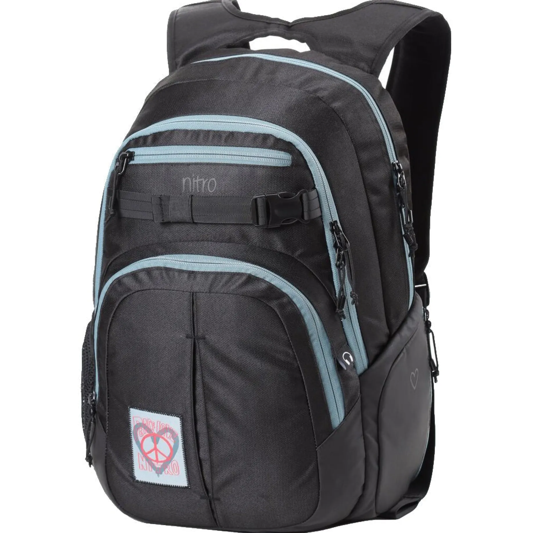 Chase - Laptoprucksack 17" 51 cm (peace love nitro)