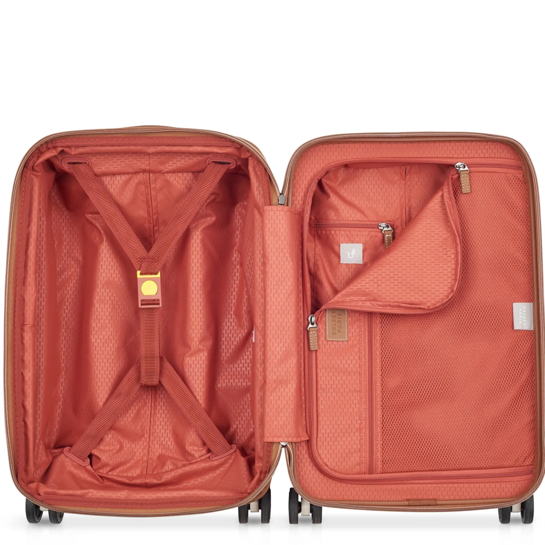 Chatelet Air 2.0 - 4-Rollen-Kabinentrolley 55 cm erw. 14" USB (angora)